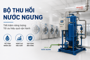 Bộ thu hồi nước ngưng trong hệ thống giặt là công nghiệp